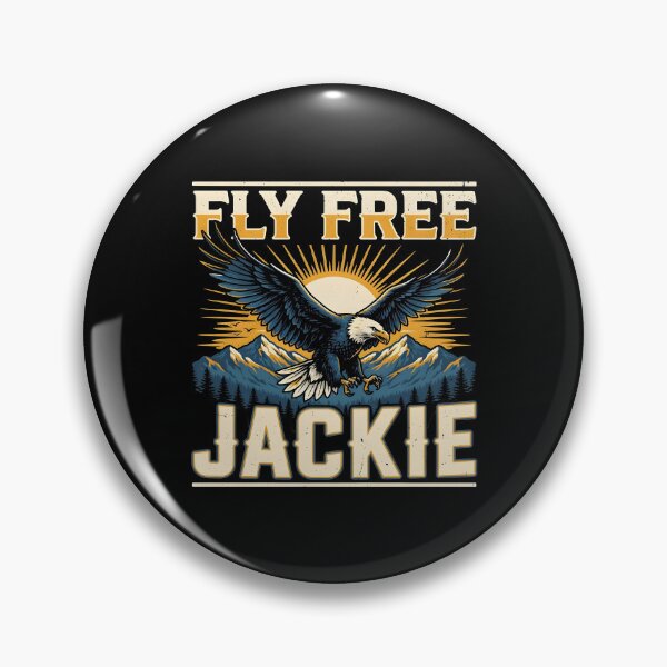 Item preview, Fly Free Jackie Big Bear Eagle Tribute Eagle Lovers Memorial designed and sold by Redgiant87x.