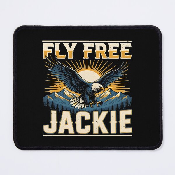Item preview, Fly Free Jackie Big Bear Eagle Tribute Eagle Lovers Memorial designed and sold by Redgiant87x.