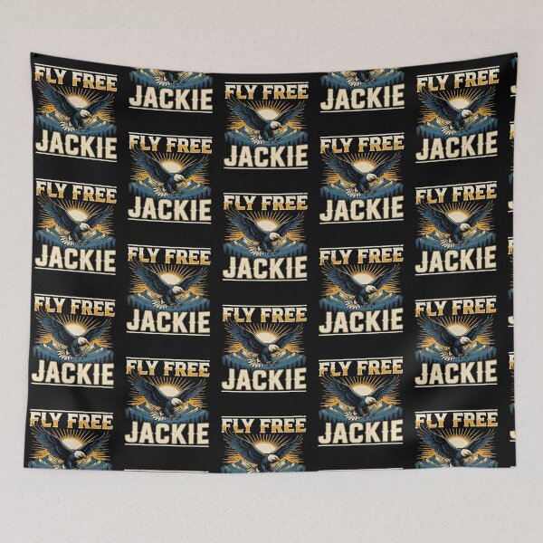 Item preview, Fly Free Jackie Big Bear Eagle Tribute Eagle Lovers Memorial designed and sold by Redgiant87x.