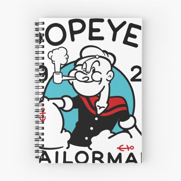 Item preview, popeye sailorman vintage 1929 turquoise designed and sold by PhiloDoh.