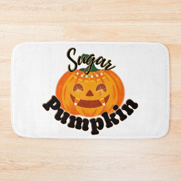 Item preview, Sugar Pumpkin - Retro Vintage Halloween Jack O Lantern | Dark Ink Edition designed and sold by SunandShade.