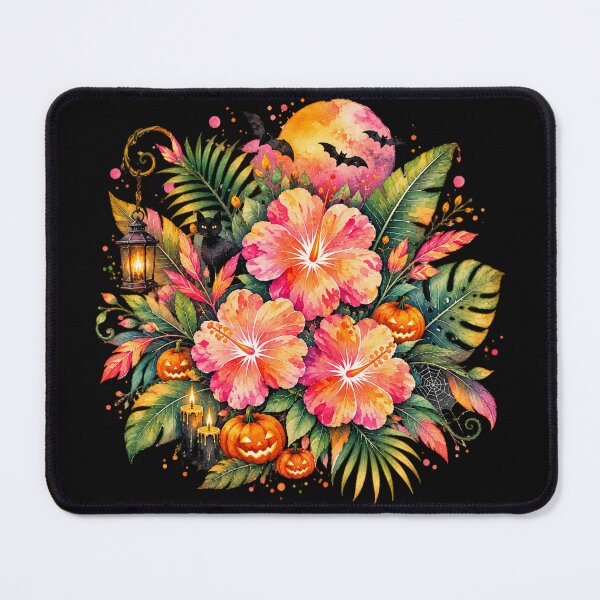 Item preview, Halloween Tropical Paradise Hibiscus designed and sold by IamNolmo.
