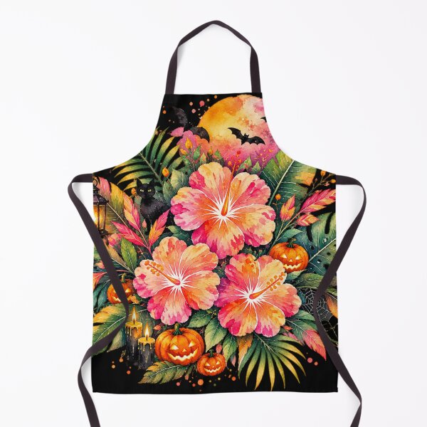 Aperçu de l'œuvre Hibiscus paradis tropical d'Halloween créée et vendue par IamNolmo.