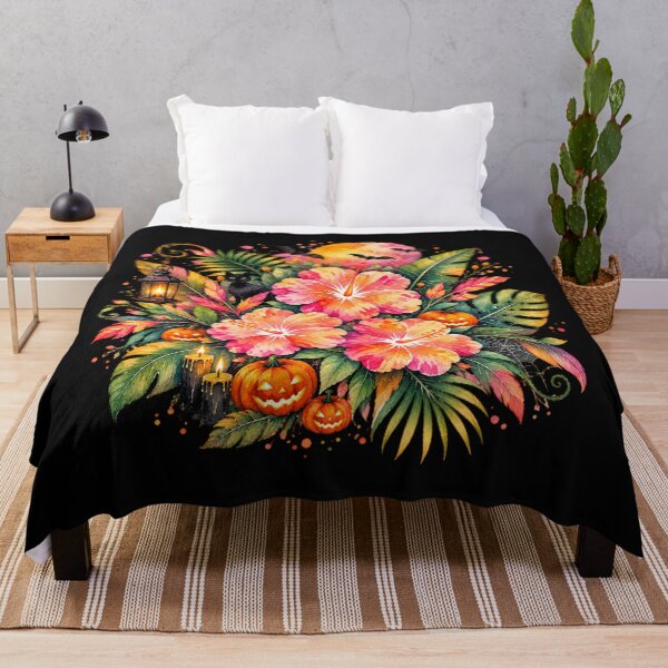 Item preview, Halloween Tropical Paradise Hibiscus designed and sold by IamNolmo.