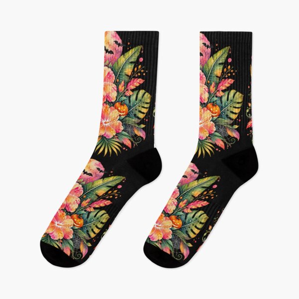 Item preview, Halloween Tropical Paradise Hibiscus designed and sold by IamNolmo.