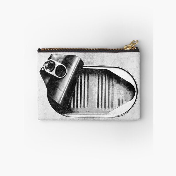 Item preview, Empty Sardine Can Peeled Lid Ribbed Tin designed and sold by Ghoul Enterprises.
