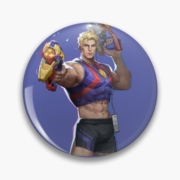 Item preview, Star Lord Marvel Rivals summer skin sticker designed and sold by Applesaucemeow-.