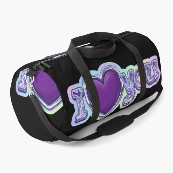 Item preview, Te amo con un corazón morado. Diseño minimalista y estético Kpop / Y2K / Camisetas, pegatinas, tazas, pines, fundas para teléfono, etc. para fans del Kpop. designed and sold by TeenLake.