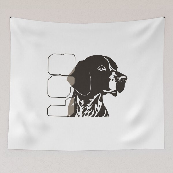 Item preview, Hunting Dog Profile Outdoor Wildlife L98 Art designed and sold by L98-Studio.