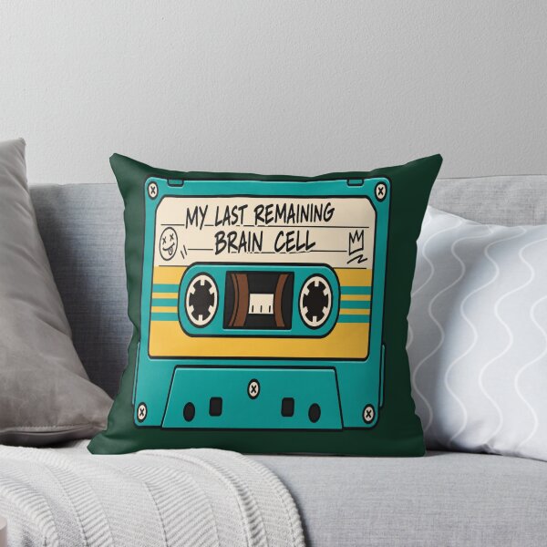 Item preview, My Last Remaining Brain Cell Vintage Retro Cassette Tape Meme designed and sold by PotatoMarket.