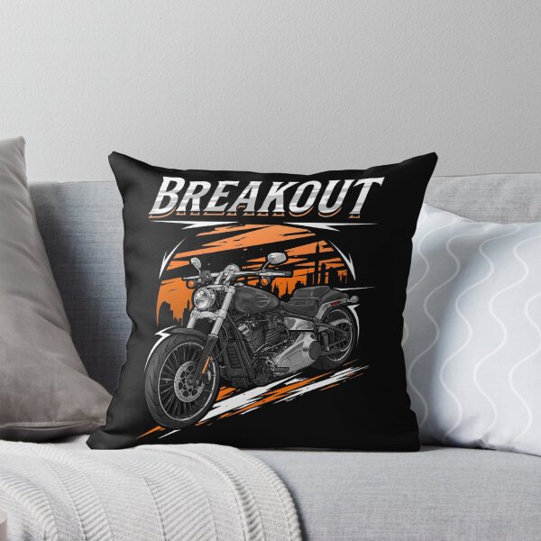 Item preview, Motorcycle Breakout 2025-2026 Vivid Black for Motorcycle Riders designed and sold by MotoApparelHub.