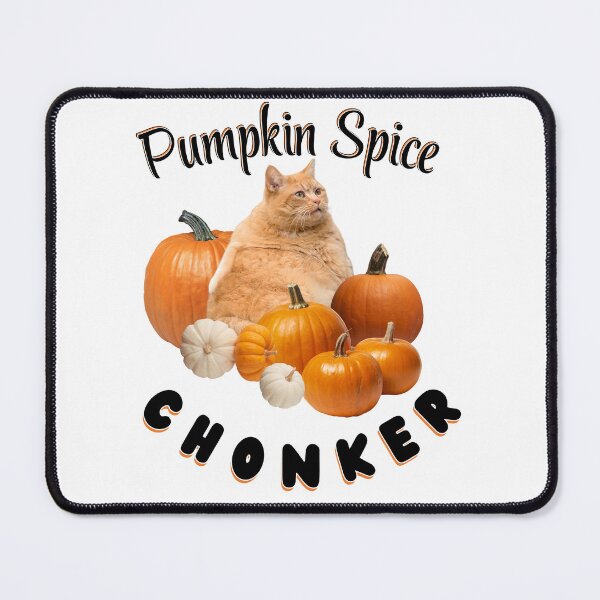 Item preview, Pumpkin Spice Chonker Cat Halloween Meme Fall Fun | Dark Ink Version designed and sold by SunandShade.