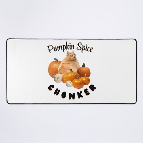 Item preview, Pumpkin Spice Chonker Cat Halloween Meme Fall Fun | Dark Ink Version designed and sold by SunandShade.