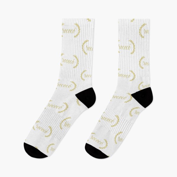 Item preview, Rococó Gold Laurel Wreath Cursive Logo designed and sold by arossvy.