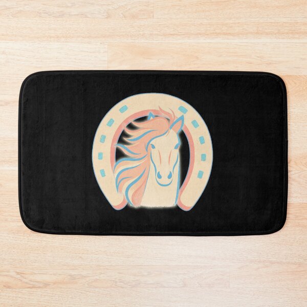 Item preview, Vintage Retro Horse and Horseshoe Emblem  designed and sold by SunandShade.