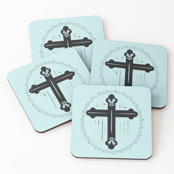 Item preview, Cross ornaments designed and sold by RedPoppyStudio.