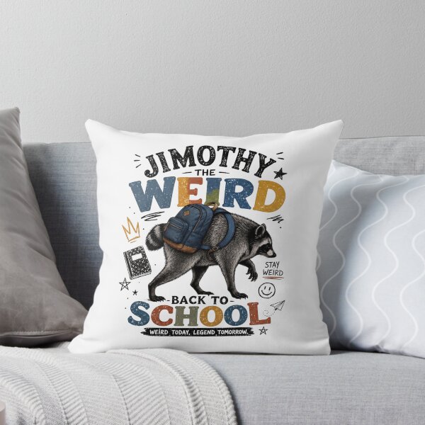 Item preview, Weird Badger Back to School Retro Animal Student Design designed and sold by MotivaChic.