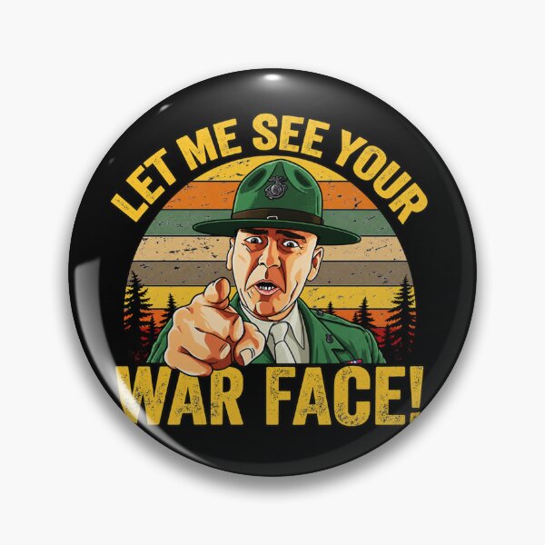 Item preview, Let Me See Your War Face designed and sold by Crookedorbit.