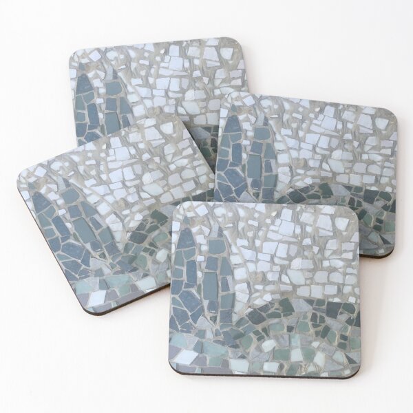 Item preview, Mosaico de paisaje ondulado designed and sold by Mary C Bon Art  .