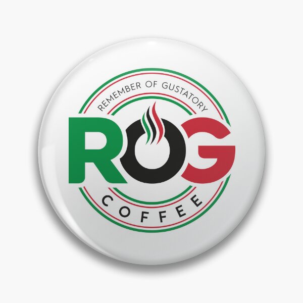 Item preview, ROG Coffee Remember of Gustatory Vintage Badge Logo designed and sold by arossvy.