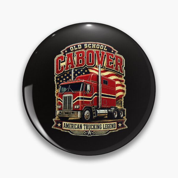 Item preview, Old School Cabover – American trucker legend designed and sold by Zerberus71.