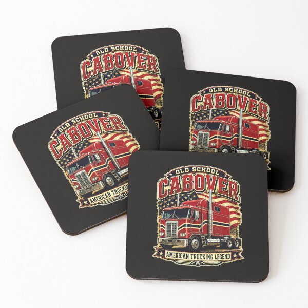 Item preview, Old School Cabover – American trucker legend designed and sold by Zerberus71.