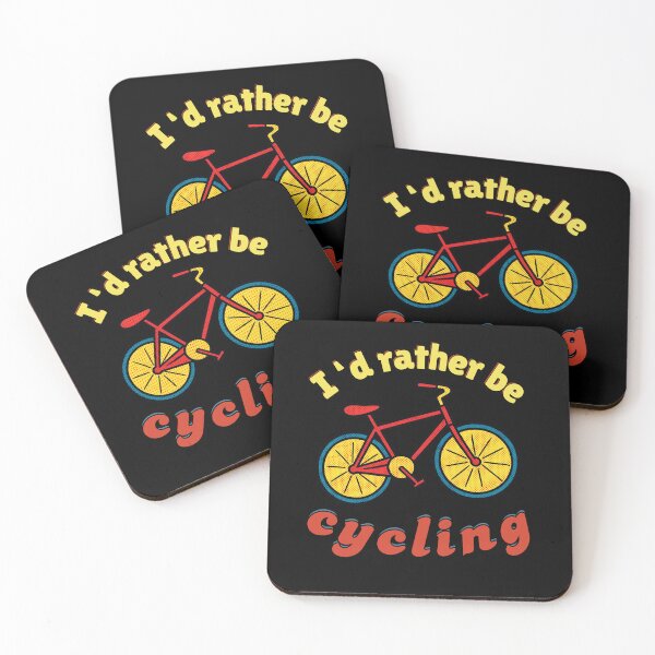 Item preview, I'd Rather Be Cycling - Retro Pop Art Bicycle  designed and sold by SunandShade.