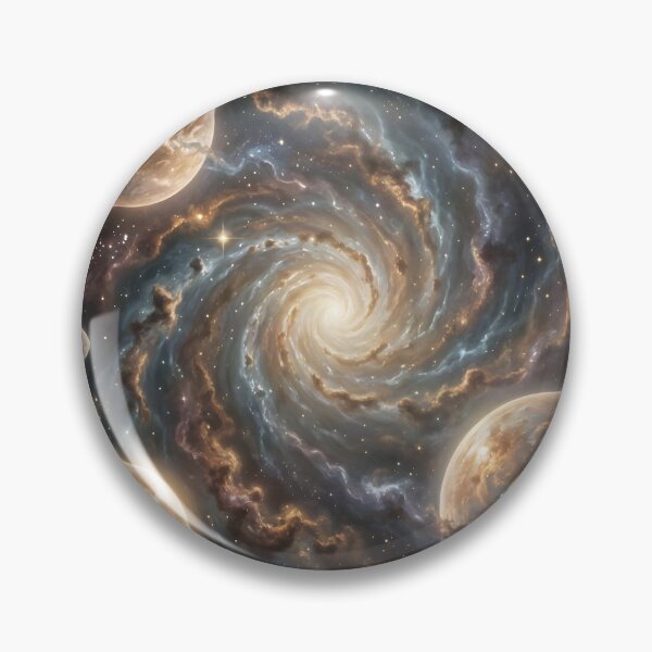 Item preview, Cosmic Nebula – Luminous Celestial Bodies Fantasy Art designed and sold by LittleBigGifts.