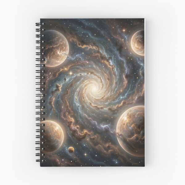 Item preview, Cosmic Nebula – Luminous Celestial Bodies Fantasy Art designed and sold by LittleBigGifts.
