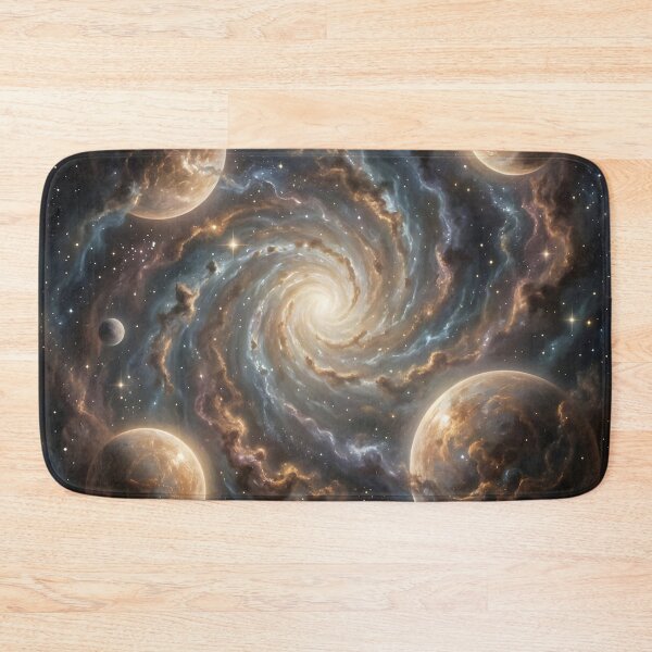 Item preview, Cosmic Nebula – Luminous Celestial Bodies Fantasy Art designed and sold by LittleBigGifts.
