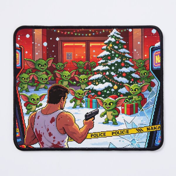 Item preview, Die Hard vs Gremlins  The Video Game designed and sold by Partnerporium.