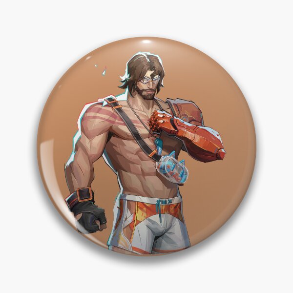 Item preview, Winter Soldier Marvel Rivals summer skin sticker designed and sold by Applesaucemeow-.