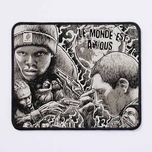 Item preview, La Haine Movies Cartoon Cover designed and sold by HAPPYYULY.