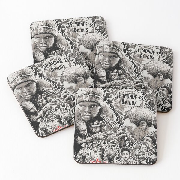 Item preview, La Haine Movies Cartoon Cover designed and sold by HAPPYYULY.