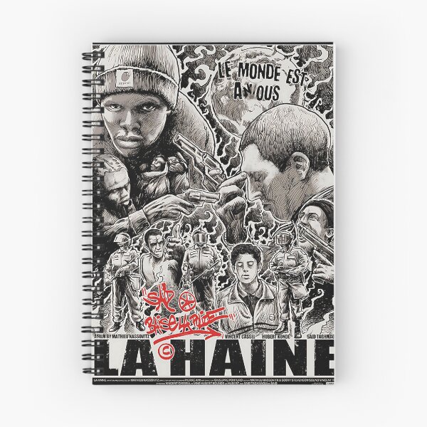 Item preview, La Haine Movies Cartoon Cover designed and sold by HAPPYYULY.