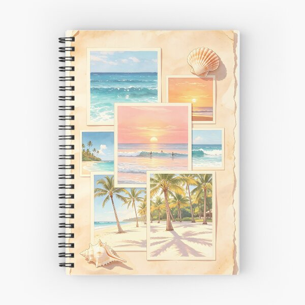 Item preview, HAWAII, Collage de Viajes – PLAYAS,SURFEAR, Recuerdo Vintage de Playa y Cultura designed and sold by GlofyArt.