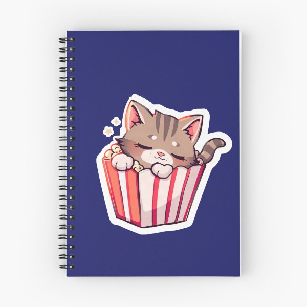 Item preview, Popcorn Cat Nap – Cute Snack Time Design designed and sold by Pororo23.