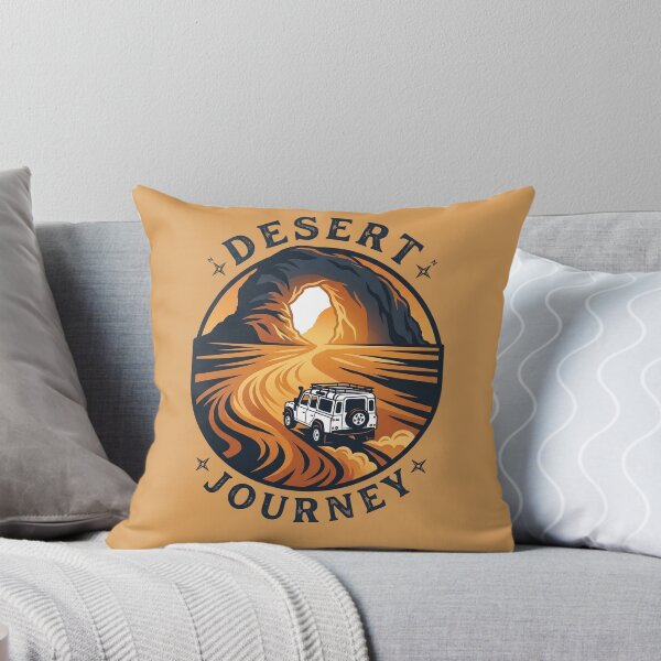 Item preview, Desert Journey 4x4 Off Road Vintage Overland Rock Arch Canyon Adventure Badge Art designed and sold by MarCinu Art.