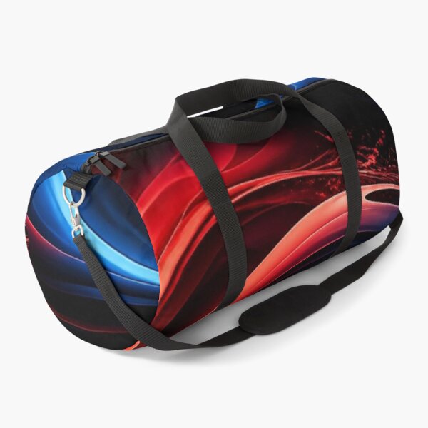 Item preview, Dynamic Red and Blue Cosmic Vortex Art designed and sold by Harmonic_Layers.