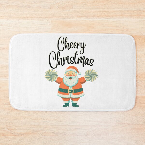 Item preview, Cheery Christmas Cheerleader Santa Retro Festive Pun designed and sold by SunandShade.