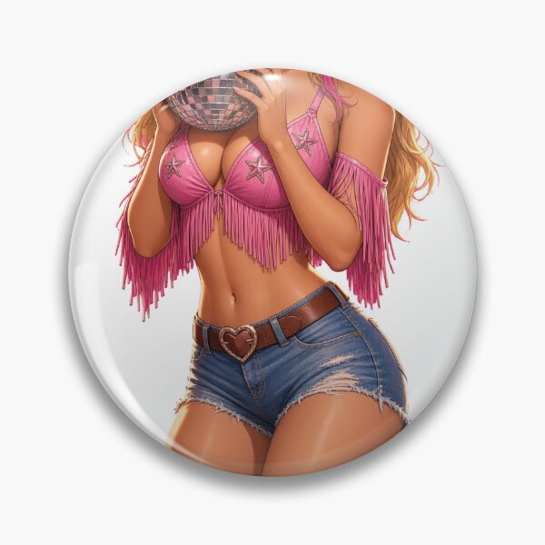 Item preview, Anime Cowgirl Kneeling Disco designed and sold by SUPA BASED.