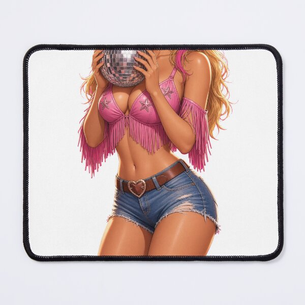 Item preview, Anime Cowgirl Kneeling Disco designed and sold by SUPA BASED.