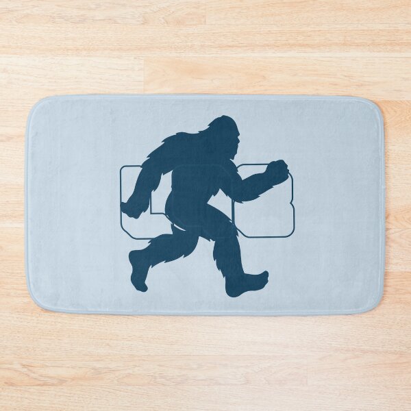 Item preview, Bigfoot Sasquatch Silhouette Outdoor Blue L98 Art designed and sold by L98-Studio.