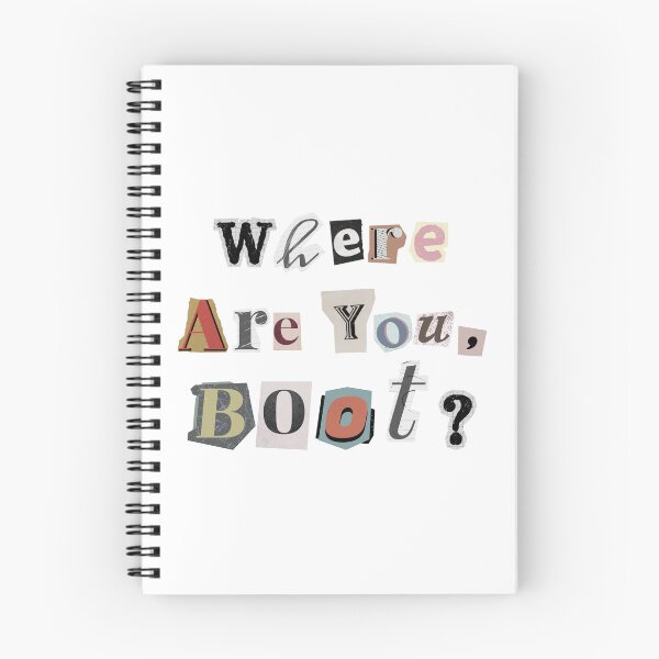 Artikelvorschau, Wo bist du, Boot? Textgrafik | The Rookie entworfen und verkauft von gottaloveseries.