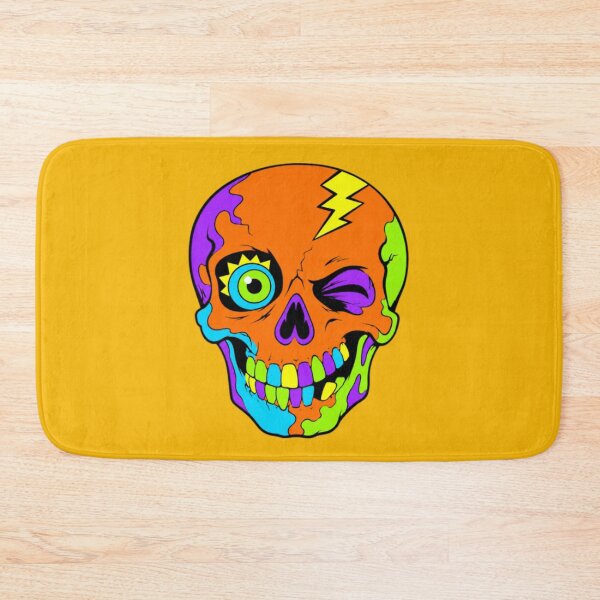 Item preview, Winking Neon Skull designed and sold by bestdes1gners.