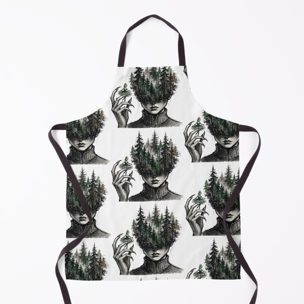 Item preview, Forest Spirit and Ballerina Frog - Dark Fantasy Art designed and sold by LujziWorld.