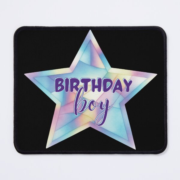 Item preview, Birthday Boy Celebration | Pastel Watercolor Star designed and sold by SunandShade.