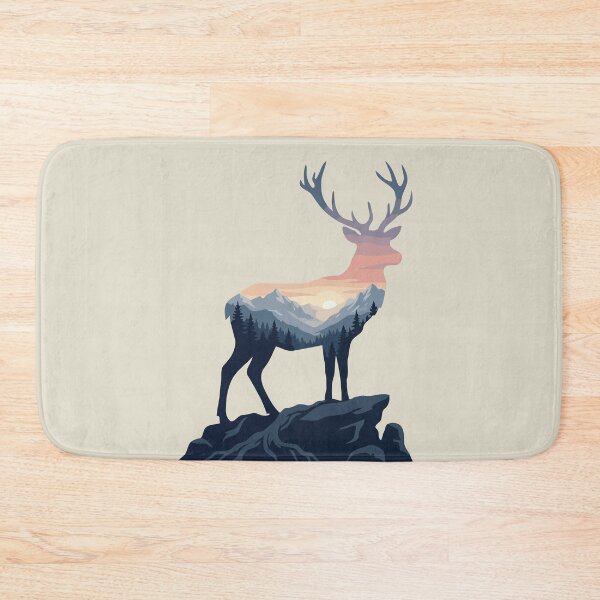 Item preview, Deer Mountain Sunrise designed and sold by Gkinoki.