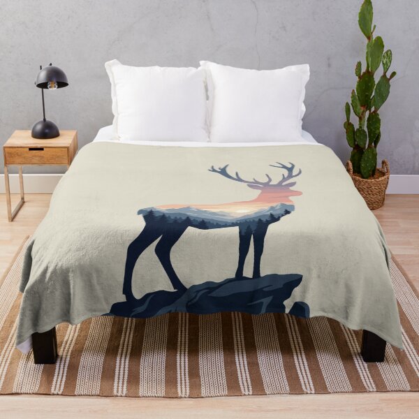 Item preview, Deer Mountain Sunrise designed and sold by Gkinoki.