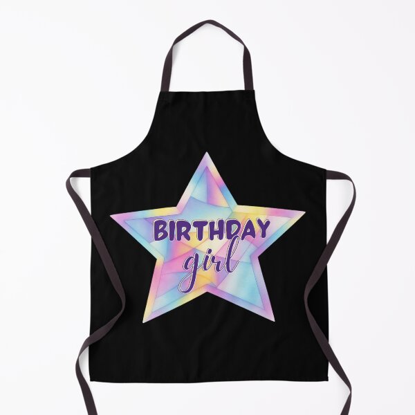 Item preview, Birthday Girl Celebration | Pastel Watercolor Star  designed and sold by SunandShade.